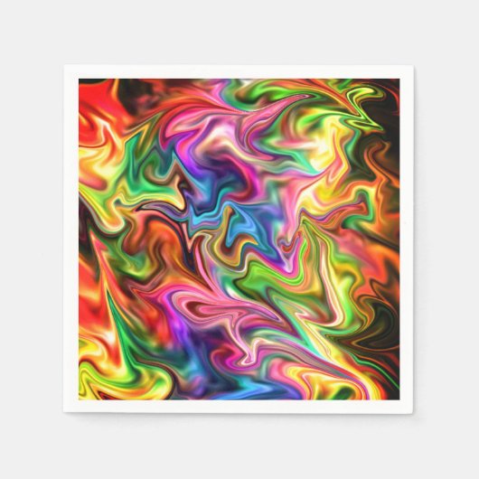 spectraalveeg servet (Voorkant)