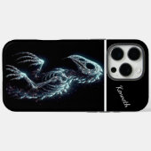 Spectral Bird's Nocturnal Embrace Case-Mate iPhone Case (Achterkant (horizontaal))