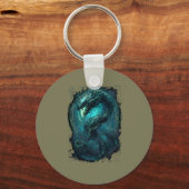 Spectral Coil Cyberpunk Serpent Dark Art Sleutelhanger (Voorkant)