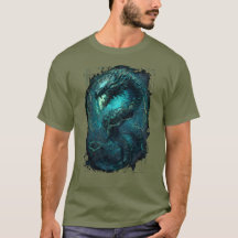 Spectral Coil Cyberpunk Slang Donkere Kunst T-Shir