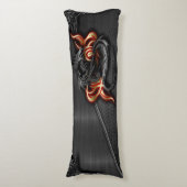 Spectral Dragon Body Pillow ( 20" x 54") Lichaamskussen (Voorkant Verticaal)