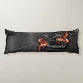 Spectral Dragon Body Pillow ( 20" x 54") Lichaamskussen (Voorkant)