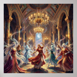 Spectrale dansers van de Gouden Zaal Poster