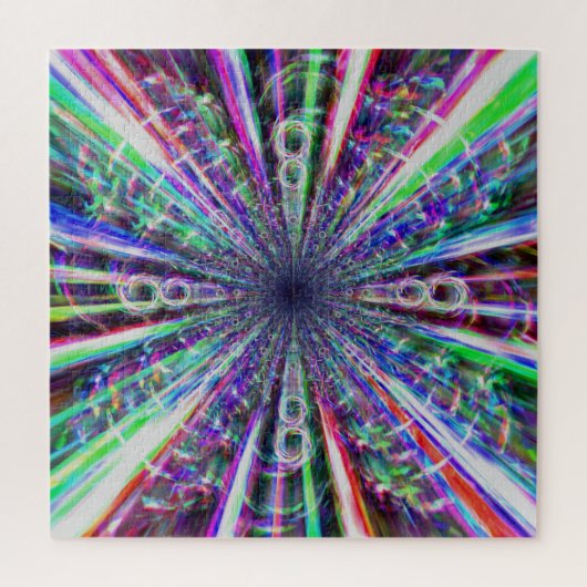 Spectrale diamant 12 legpuzzel (Verticaal)