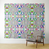 Spectrale diamant 2 Bosbouw Wandkleed (In Situ (horizontaal))