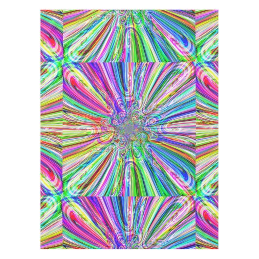 Spectrale diamant 5-tablet tafelkleed (Voorkant)