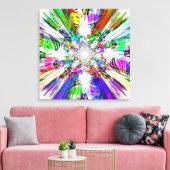 Spectrale diamantcanvas afdrukken (Insitu (Woonkamer))