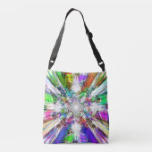 Spectrale diamantCanvas tas (Achterkant)