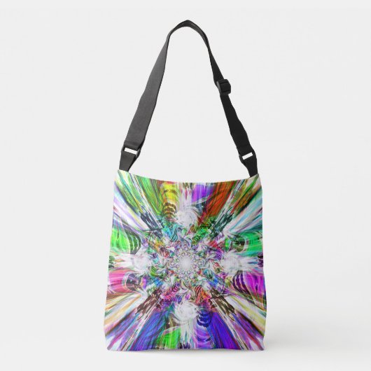 Spectrale diamantCanvas tas (Voorkant)