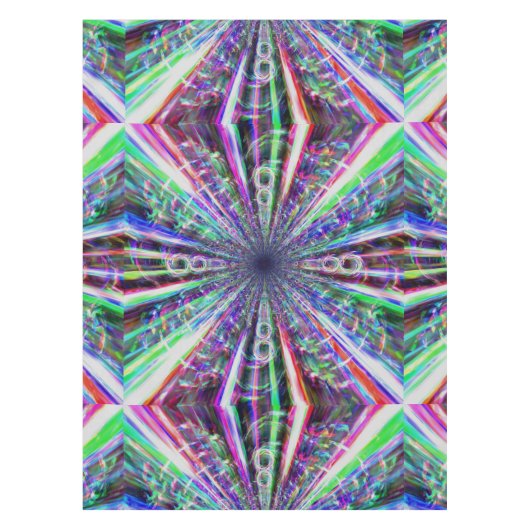 Spectrale diamanttwaalf tafelkleed (Voorkant)