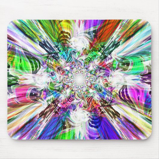 Spectrale Diamond Mousepad Muismat (Voorkant)