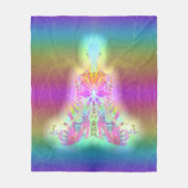 Spectrale energie fleece deken (Voorkant)