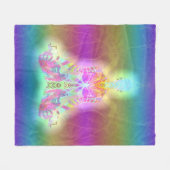Spectrale energie fleece deken (Voorkant (Horizontaal))