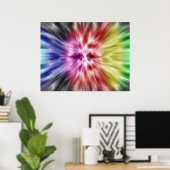 Spectrale kleurstof poster (Thuiskantoor)