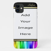Spectrale regenbooggrens Case-Mate iPhone case (Achterkant)