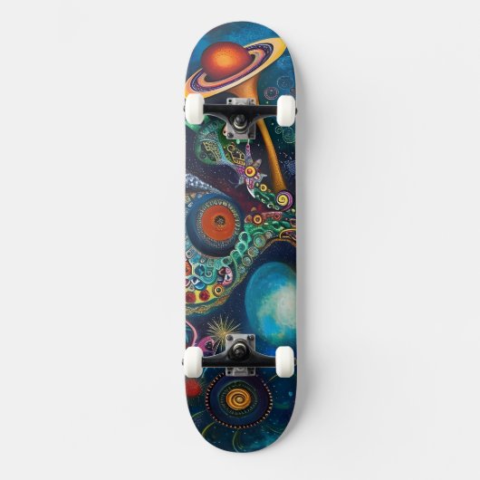 Spectrale Smirk Persoonlijk Skateboard (Voorkant)