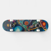 Spectrale Smirk Persoonlijk Skateboard (Horizontaal)