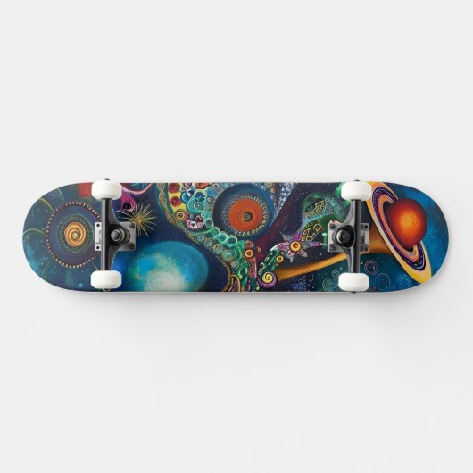 Spectrale Smirk Persoonlijk Skateboard (Horizontaal)