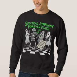 Spectrale Symfonie Skelet Band Griezeld Kunst Trui