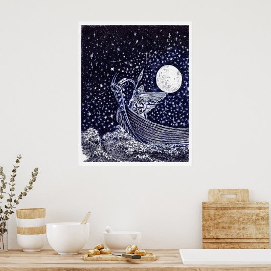 spectrale zoektocht poster (Keuken)