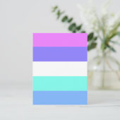 Spectrasexual Pride Flag  Briefkaart (Staand voorkant)