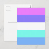 Spectrasexual Pride Flag  Briefkaart (Voorkant / Achterkant)