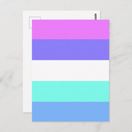 Spectrasexual Pride Flag Briefkaart (Voorkant / Achterkant)