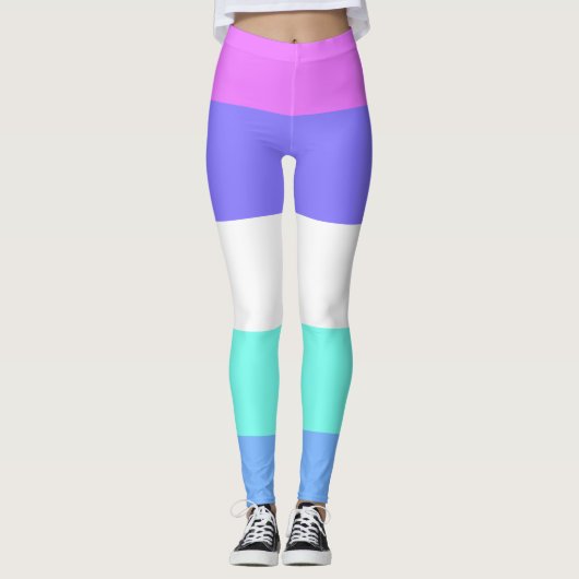 Spectrasexual Pride Flag   Leggings (Voorkant)