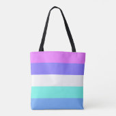 Spectrasexual Pride Flag  Tote Bag (Achterkant)