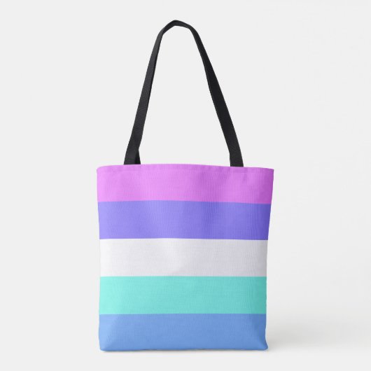 Spectrasexual Pride Flag Tote Bag (Achterkant)