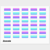 Spectrasexual Pride Flag  Vierkante Sticker (Vel)