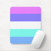 Spectrasexuele vlag muismat (Met muis)