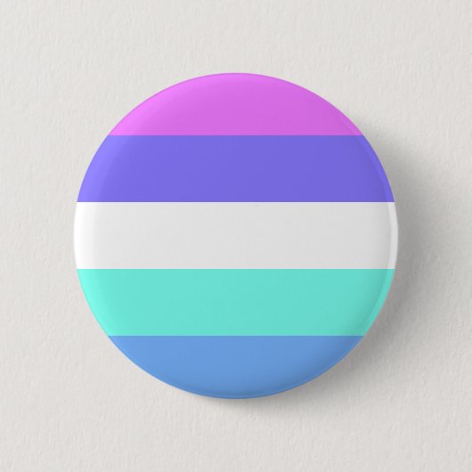 Spectrasexuele vlag ronde button 5,7 cm (Voorkant)