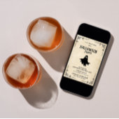 Spectre Classic Small Business Party Halloween Kaart