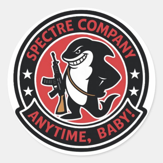 Spectre Company Anytime Baby Sticker (Voorkant)