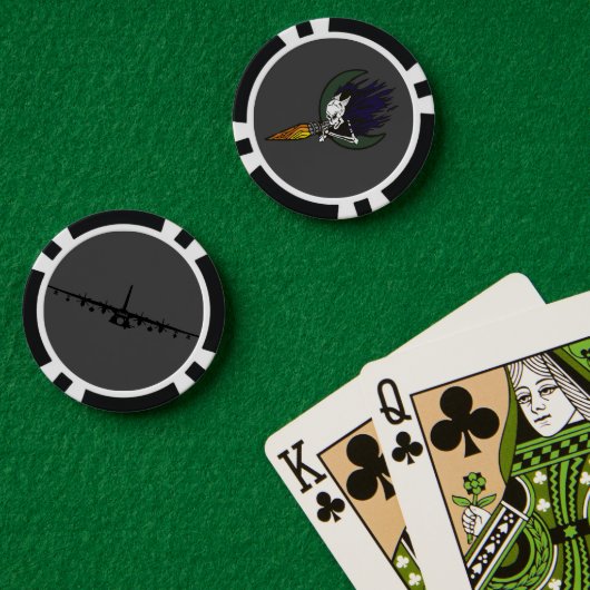 Spectre Gunship Poker Chips  (Pokertafel (Dubbel))