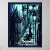 Spectre op de trappen poster (Voorkant)