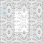 Spectroscopisch grijs wit abstract gouachekunst stof (Delen)