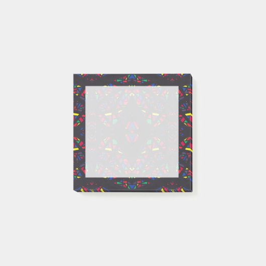 Spectroscopische Regenboog Abstracte Gouache Kunst Post-it® Notes (Voorkant)