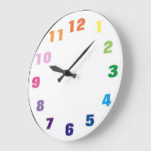 Spectrum Colors Multi Modern Grote Klok (Hoek)