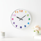 Spectrum Colors Multi Modern Grote Klok (Huis)