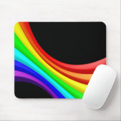 Spectrum Curve 3D - Zwart Muismat (Met muis)