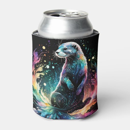 Spectrum Edge: de otters gloeien Blikjeskoeler (Blikje Voorkant)
