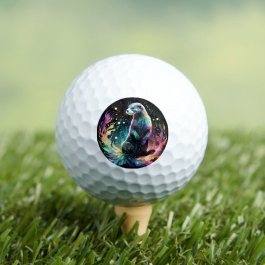 Spectrum Edge: de otters gloeien Golfballen (Insitu Shirt)
