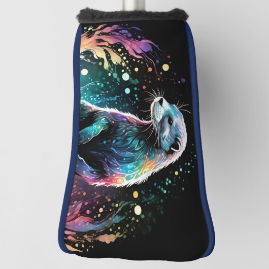 Spectrum Edge: de otters gloeien Golfheadcover (Draai 90)