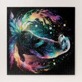 Spectrum Edge: de otters gloeien Legpuzzel (Horizontaal)