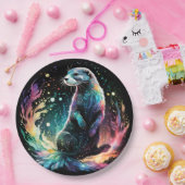 Spectrum Edge: de otters gloeien Papieren Bordje (Feest)