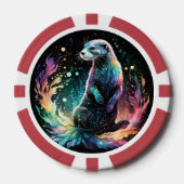 Spectrum Edge: de otters gloeien Poker Chips (Voorkant)