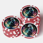 Spectrum Edge: de otters gloeien Poker Chips (Opstapeling)
