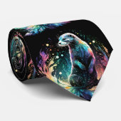 Spectrum Edge: de otters gloeien Stropdas (Opgerold)